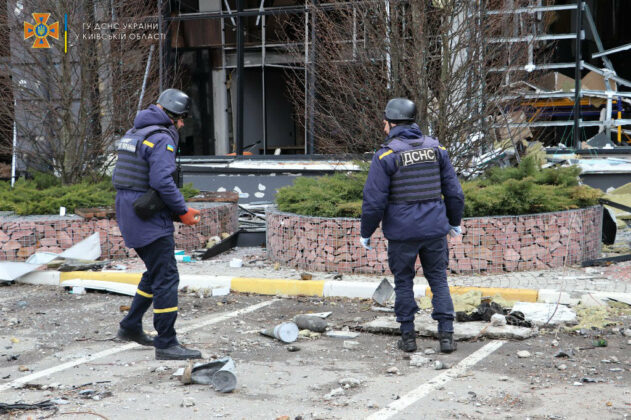 Разрушения в Буча