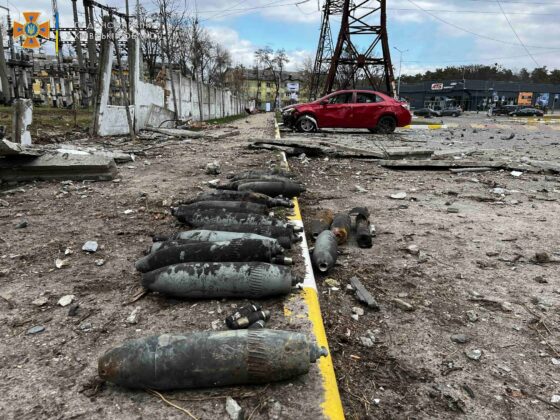 Разрушения в Буча