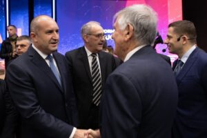 Румен Радев при откриването на INSAIT