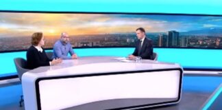 Румяна Коларова и Христо Панчугов (в средата)