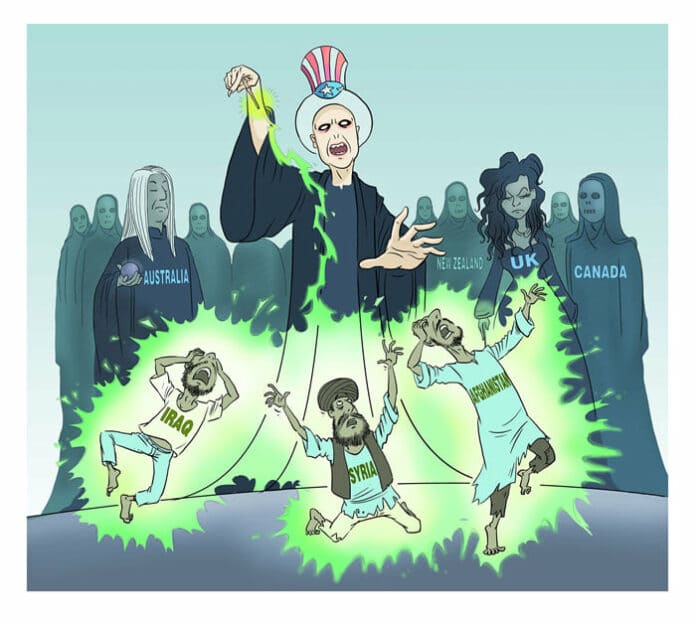 САЩ като лорд Волдемор в унищожаването на международния ред