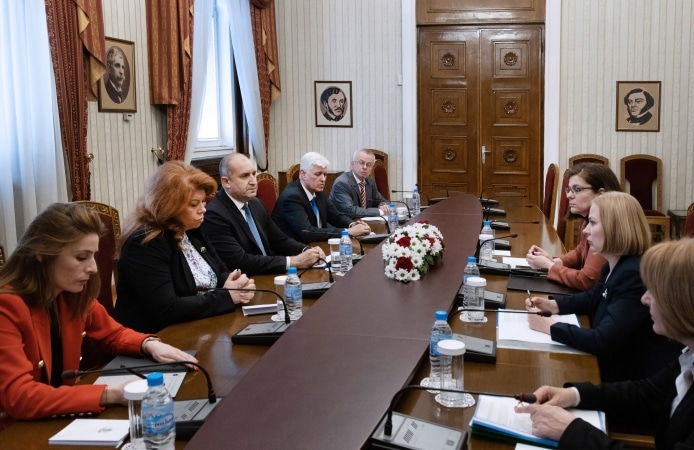 Среща в Президентството