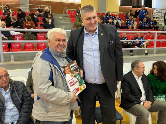 Любо Ганев в Солун