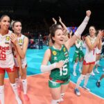 Женски отбор по волейбол