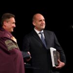 Ректор д-р Румен Младенов и президент Румен Радев