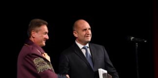 Ректор д-р Румен Младенов и президент Румен Радев