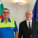 Александър Иванов и министър Николай Събев