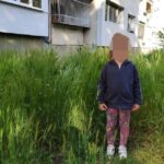 Дете в бурени