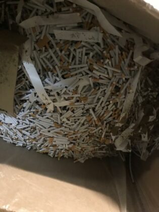 Фабрика с нелегални цигари