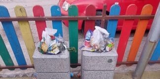 Мръсна детска площадка в Плевен