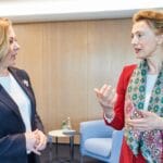 Надежда Йорданова и Мария Бурич