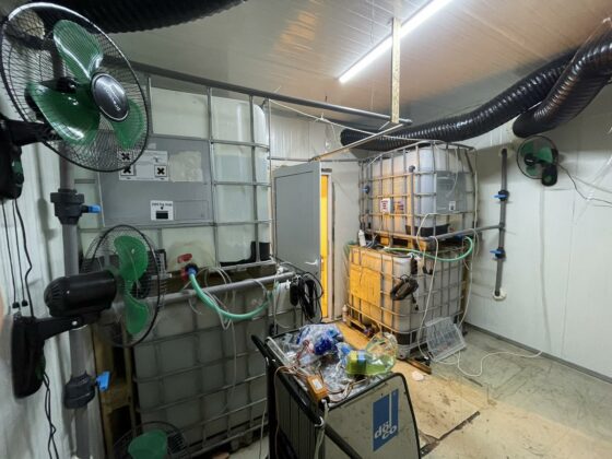 Ултрамодерна наркооранжерия