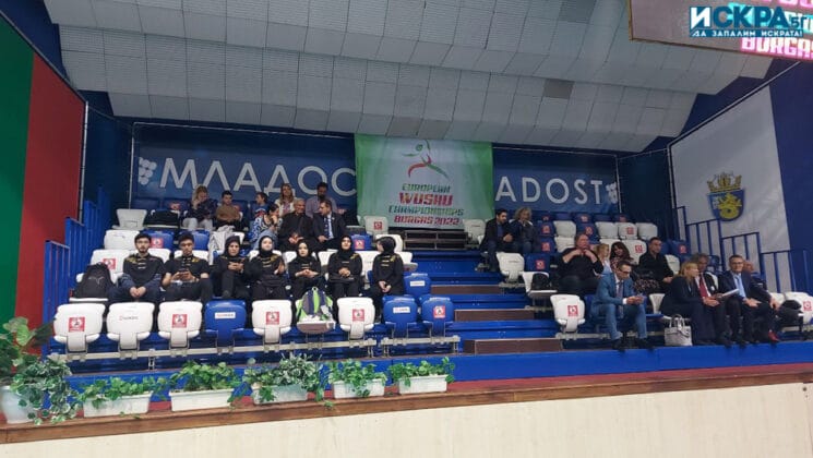 Откриване на Европейското първенство по ушу в Бургас