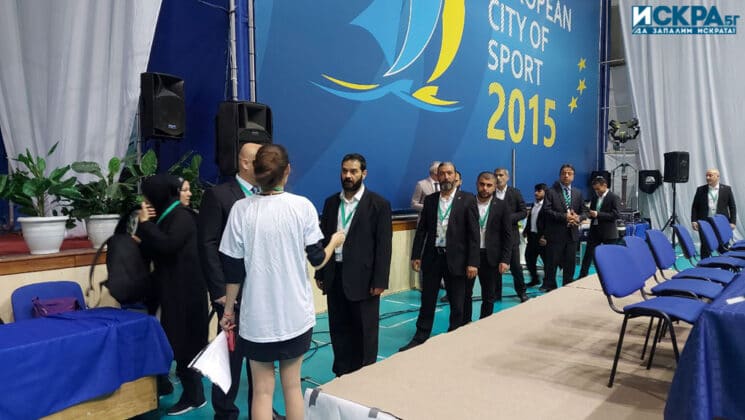 Откриване на Европейското първенство по ушу в Бургас