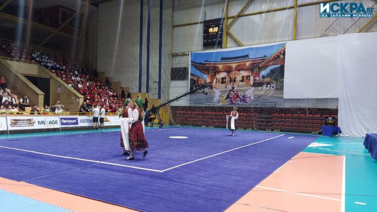 Откриване на Европейското първенство по ушу в Бургас