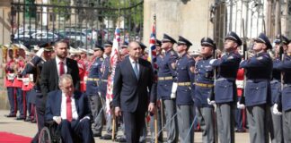 Посрещане на Румен Радев в Чехия