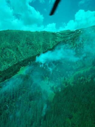 Пожар в Рила