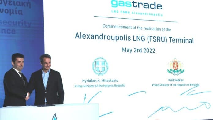 Премиерът Кирил Петков и премиерът Кириакос Мицотакис