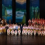 Президентът Румен Радев и Ансамбъл "Гоце Делчев"