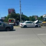 ПТП между линейка и лека кола в София