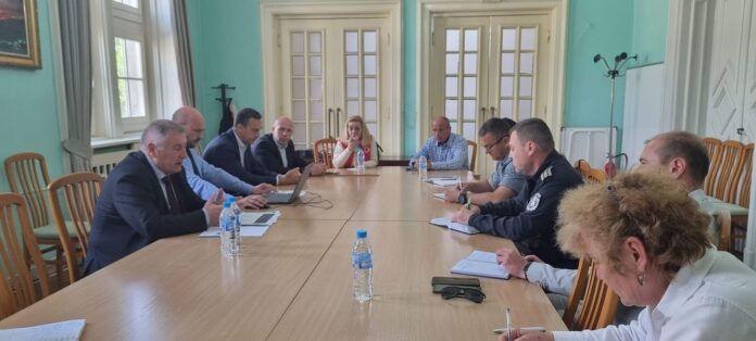 Заседание на Областния кризисен щаб