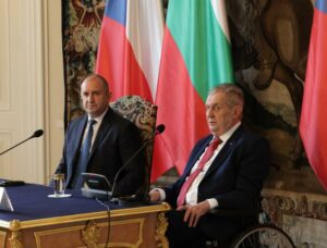 Румен Радев и Милош Земан