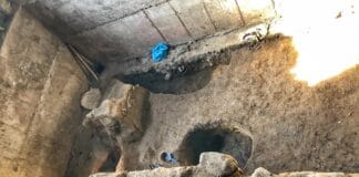 Разкопки в къщата на Степан Месробович