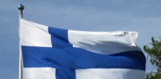 Знаме на Финландия