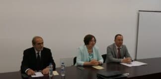 Проф. Иван Илиев, Донка Михайлова и Валентин Чамбов