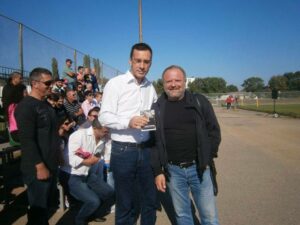 (от дясно наляво) Йордан Георгиев и Димитър Николов 