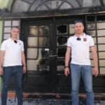 (от ляво надясно) Александър Сиди и Ангел Джамбазки