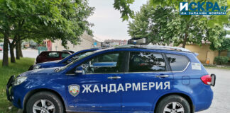 Патрулен автомобил на "Жандармерията"