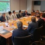 Даниел Лорер на среща с американски компании във Вашингтон