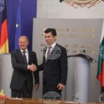 Олаф Шолц и Кирил Петков