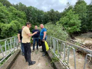 Посещение на Гроздан Караджов във Вършец