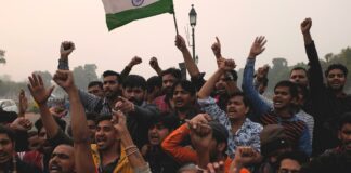 Протест, Индия.
