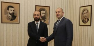 Арарат Мирзоян и Румен Радев