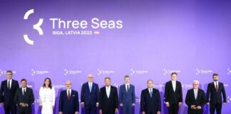 Седмата среща на върха на инициативата „Три морета“ в Латвия