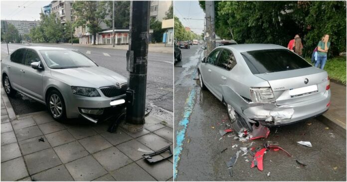 Ударен автомобил в Бургас