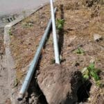 Унищожен пътен знак