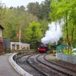 Влак, гара, Великобритания.