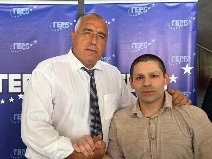 (от ляво надясно) Бойко Борисов и Мирослав Тенев