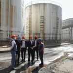 Инспекция на Кирил Петков в ТЕЦ "Брикел" в Гълъбово