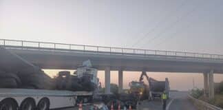 Камион, катастрофа