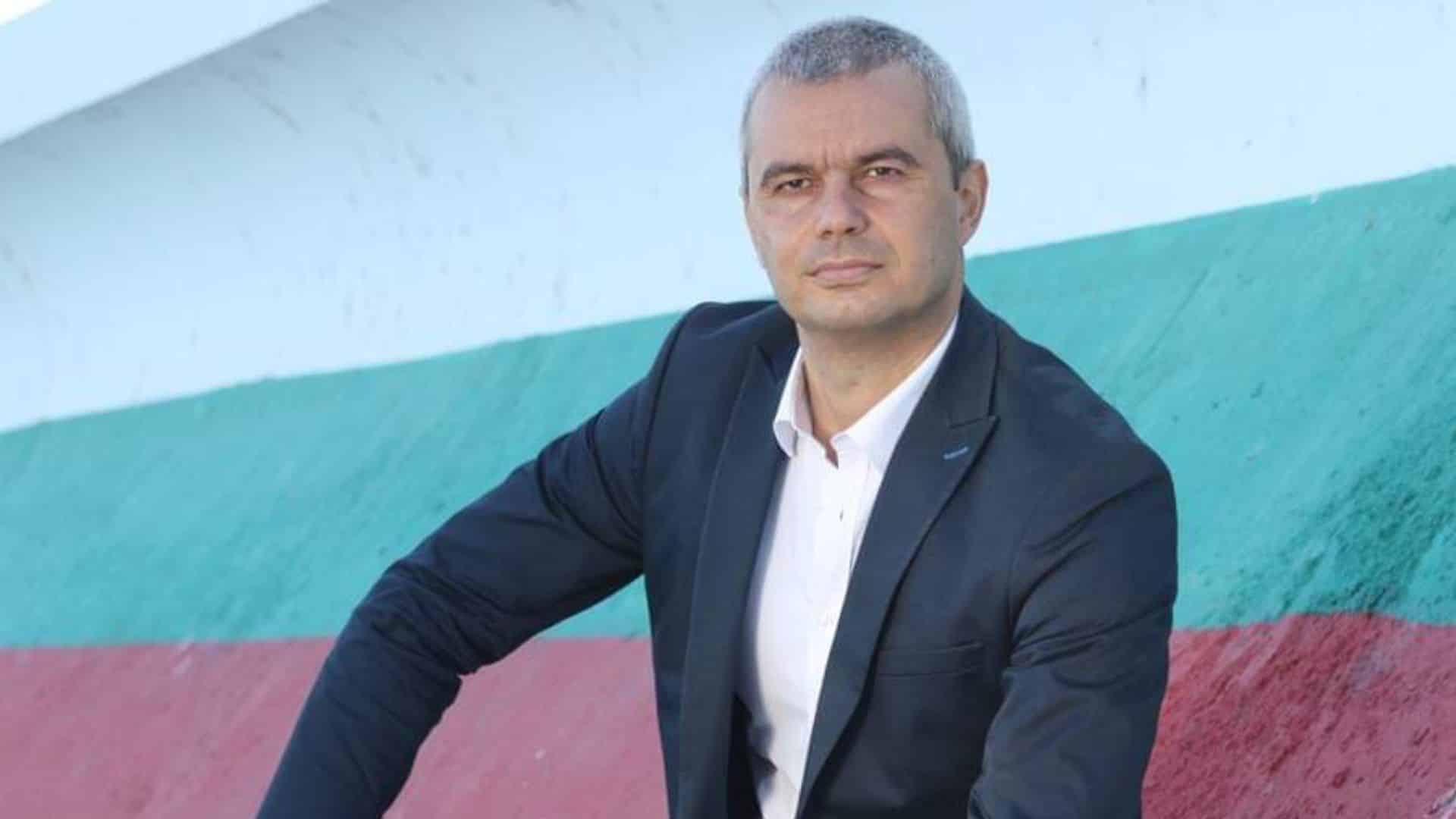 Лидерът на ПП Възраждане Костадин Костадинов написа пост в социалната