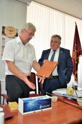 Олаф Луних и доц. д-р Добри Ярков