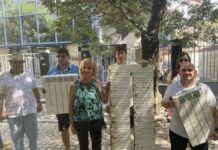 Манолова и екипът й подаряват радиатор
