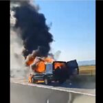 Горящ автомобил