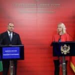 Президент Румен Радев и Даниела Джурович