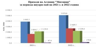 Приходи на Агенция "Митници"